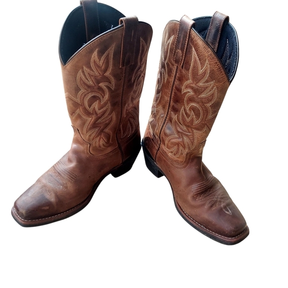 8d Laredo Brown Boots - Picture 8 of 8